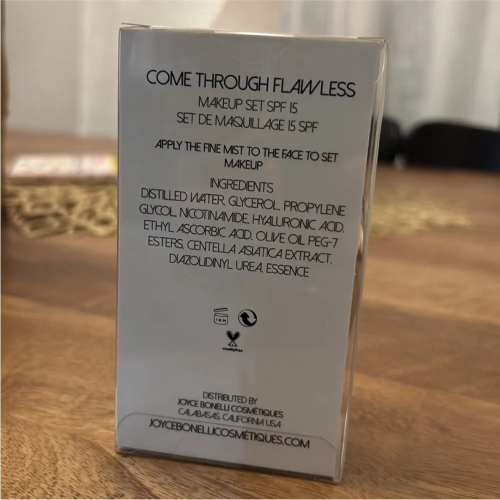 Joyce Bonelli Beauty Makeup Setting Spray w/15 SPF 10-oz/60 Mil